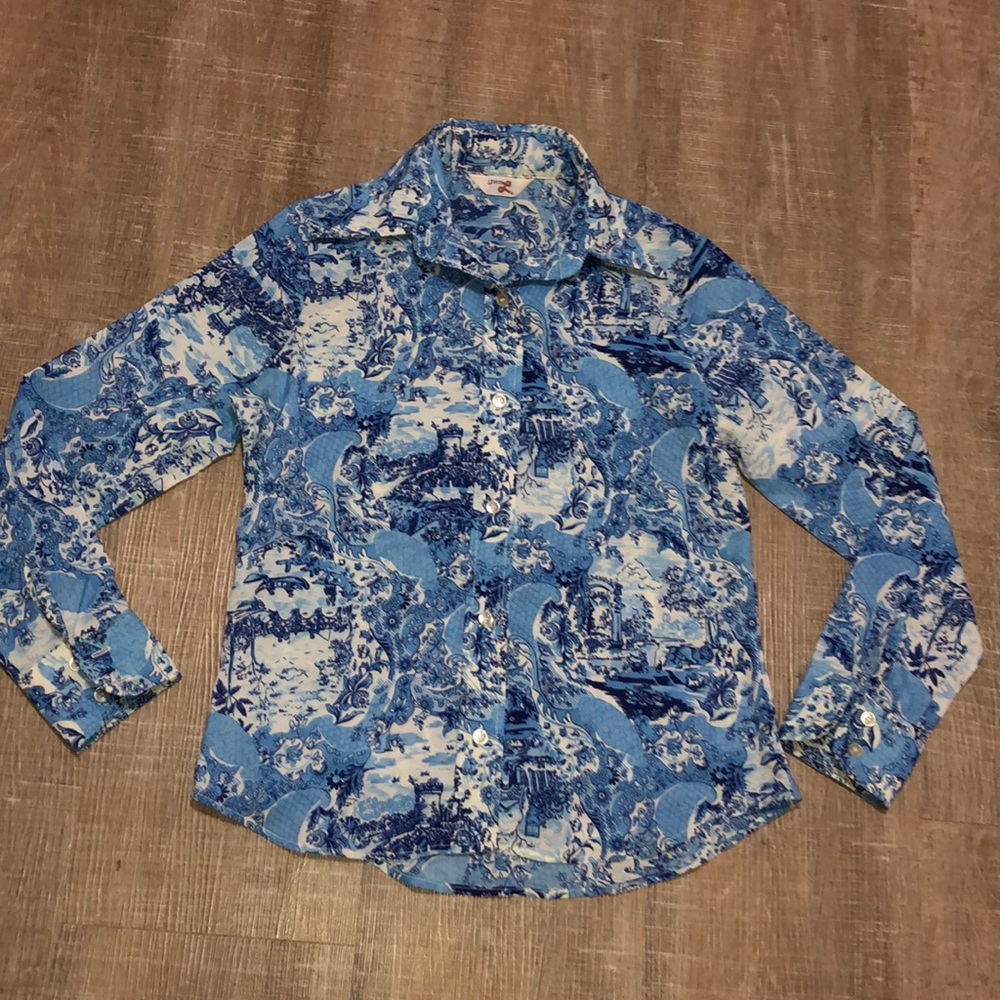 Vintage Paisley Woman’s Blouse